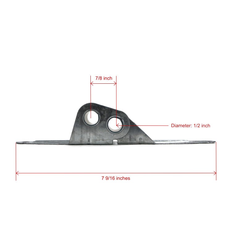 Earthtec Garage Door Parts 18 GA Narrow Body Hinges - 18 Guage # 2 - Image 2